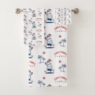 FUNNY PÈRE NOËL EN JUILLET - MOTIF