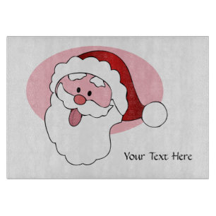 Funny Père Noël planche à découper personnalisée