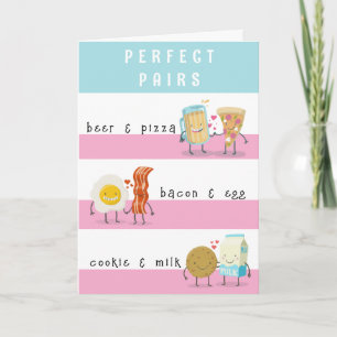 FUNNY PERFECT PAIR ANNIVERSARY KARTE