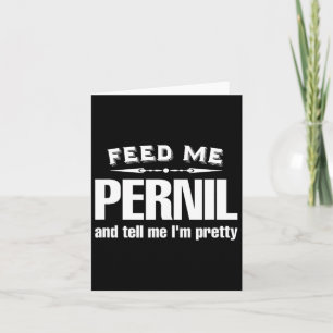 Funny Pernil Lover Meat Karte