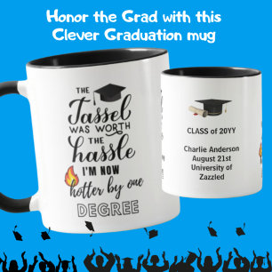 FUNNY Personalisiert Abschluss Graduate Quote Gesc Tasse
