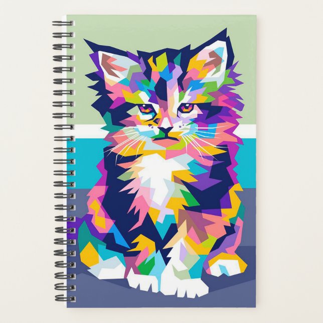 Funny Personalisiert Cat Owners Gift Planer (Vorderseite)
