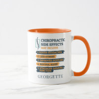 Funny Personalisiert Chiropractic Side Effects Gag