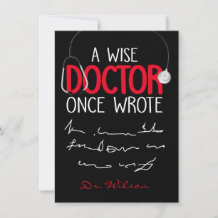 Funny Personalisiert Doctor lustiges Sprichwort