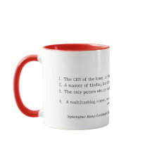 Funny Personalisiert Ehefrau Definition Tasse