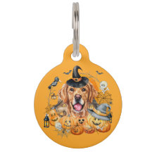 Funny Personalisiert Golden Retriever Hund Hallowe