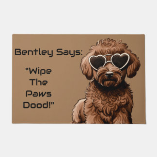 Funny Personalisiert Goldendoodle Doormat Fußmatte