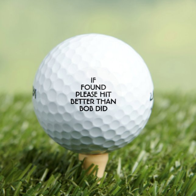 Funny Personalisiert Golfball (Von Creator hochgeladen)