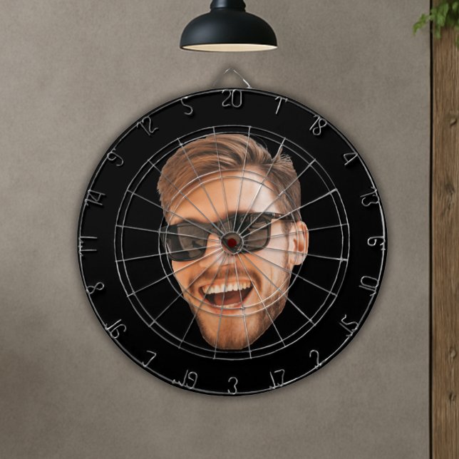 Funny Personalisiert Men's Face Foto Dartscheibe (Funny Personalized Men's Face Photo Dart Board
)