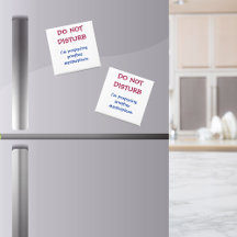 Funny Personalisiert nicht stören Magnet