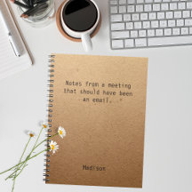Funny Personalisiert Notes Office-Meeting