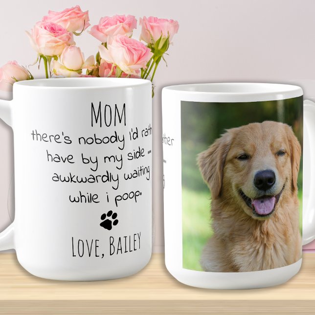 Funny Personalisiert Pet Foto Hunde Mama Kaffeetasse (Von Creator hochgeladen)