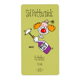 Funny Personalisiert Wine Labels