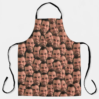 Funny Personalisiertes Foto Gesicht Koch Geschenk. Schürze