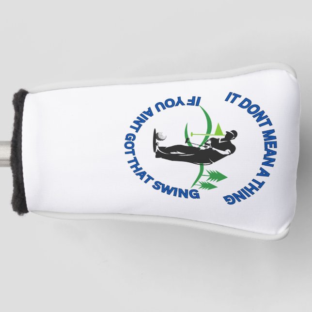 Funny Personalizable Golf Putter Cover for Men Headcover (Vorderseite)