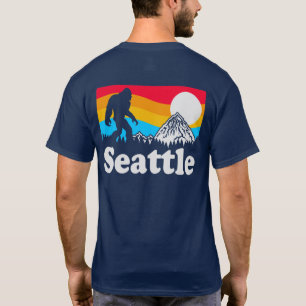 Funny Personnalisé Big Foot Seattle T-Shirt