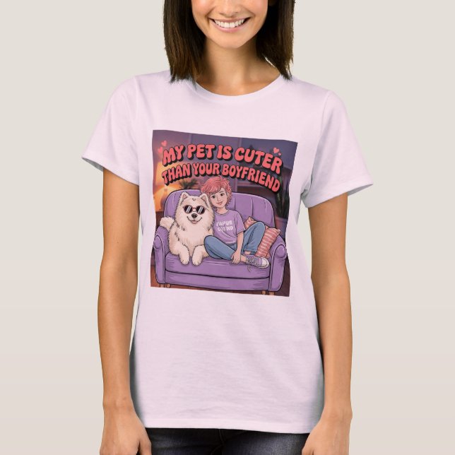 Funny Pet Lover Shirt (Vorderseite)