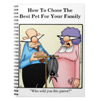 Funny Pet Owner Spaß Notebook Notizblock