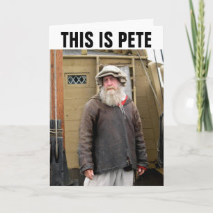 FUNNY PETE SAILOR GEBURTSTAGSKARTEN FÜR SIE KARTE