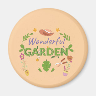 Funny Pflanze Lover Geschenk für Frauengärtner Magnet