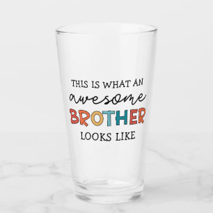 Funny Phantastisch Brother   Geschenk für den best Glas