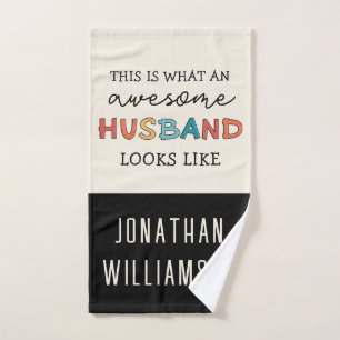 Funny Phantastisch Husband Gips   Bester Husband j Handtuch