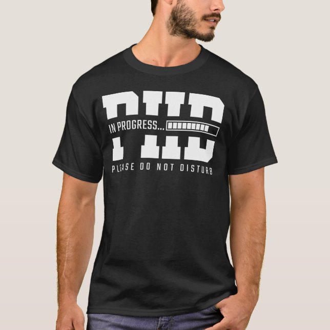Funny PHD in Progress Doctoral Life Thesis T-Shirt (Vorderseite)