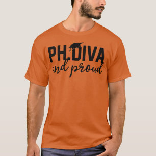 Funny PhD Student Graduate Gift T-Shirts PhD Diva