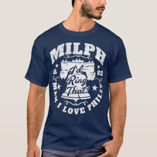 Funny Philly MILPH Man I Liebe Philadelphia T-Shirt