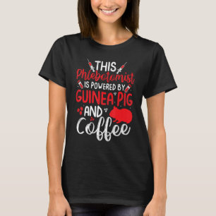 Funny Phlebotomy Phlebotomist Funny Guinea Pig Lov T-Shirt