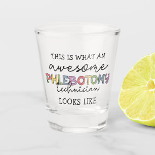 Funny Phlebotomy Technician phantastisch PBT Schnapsglas