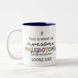 Funny Phlebotomy Technician phantastisch PBT Zweifarbige Tasse