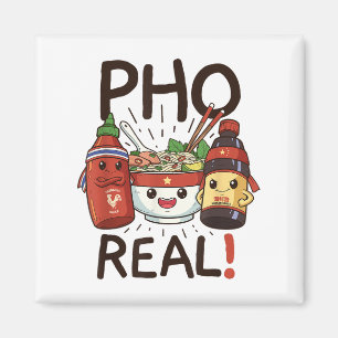 Funny Pho Threads Co Fun Vietnamese Pho Noodle So Magnet