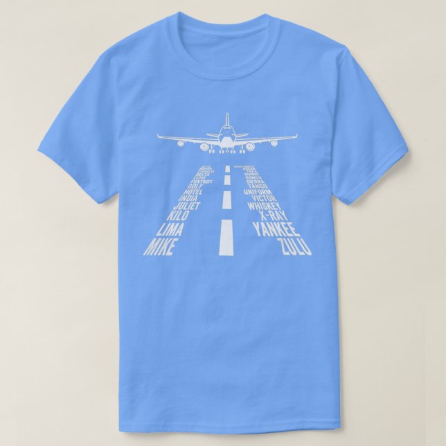 Funny Phonetic Alphabet T-Shirt (Design vorne)