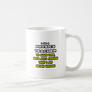 Funny Physical Teacher T - Shirt und Geschenke Kaffeetasse