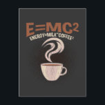 Funny Physicist Coffee Spaß Science süchtig Postkarte<br><div class="desc">Unglaublich witzig Geschenk für Wissenschaftler. Der lustige Physiker Coffee Spaß Science ist süchtig geworden.</div>