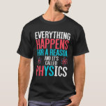 Funny Physicist Science-Geschenk Gleichungsphysik T-Shirt<br><div class="desc">Funny Physicist Science-Geschenk Gleichungsphysik</div>