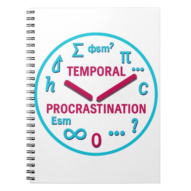 Funny Physics Spiral Notebook Notizblock (Vorderseite)