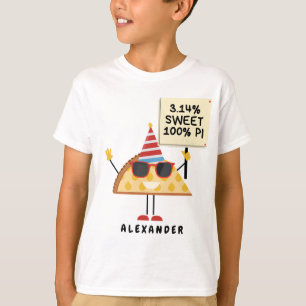 Funny Pi day- - 3,14% Sweet, 100% Pi T-Shirt