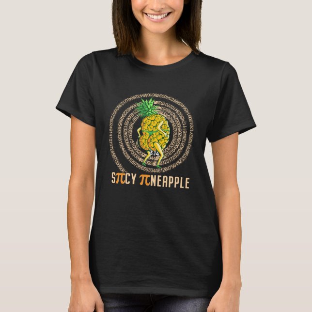 Funny Pi Day Shirt Spiral Pi Number Maths Science  (Vorderseite)
