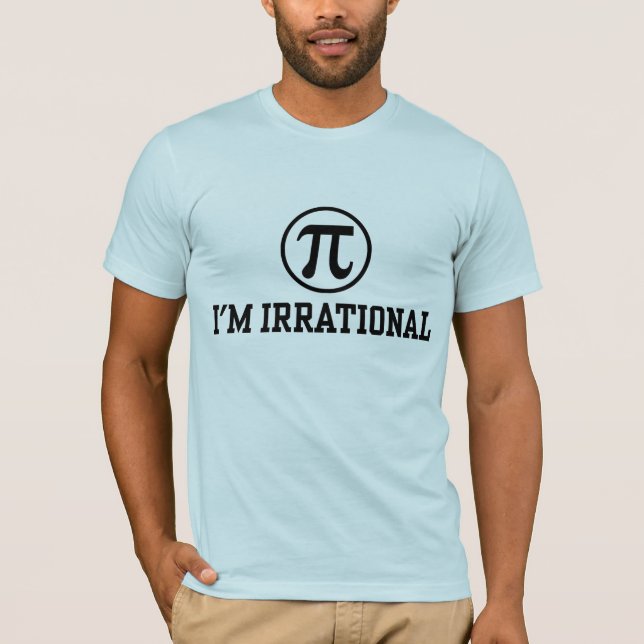 Funny Pi T-Shirt (Vorderseite)