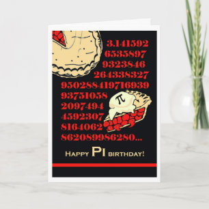 Funny Pi Tag Geburtstag, schnappen Sie sich ein St Karte