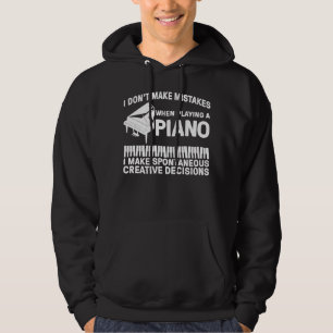 Funny Piano Musik Neues Geschenk für Männer Keybo Hoodie