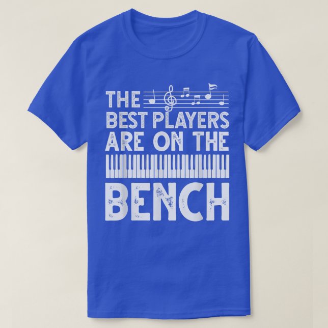Funny Piano Player Art Men Musician Orchestra T-Shirt (Design vorne)