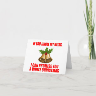 Funny Pick Up Line für Weihnachten Karte