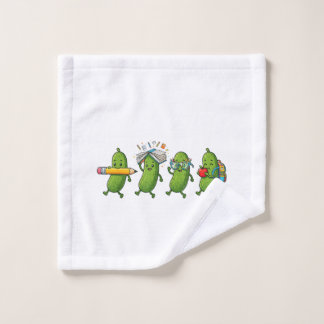 Funny Pickle Back to School Teacher Student Women Waschlappen