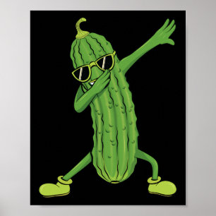 Funny Pickle Cucumber Geschenke von Silentsoularis Poster
