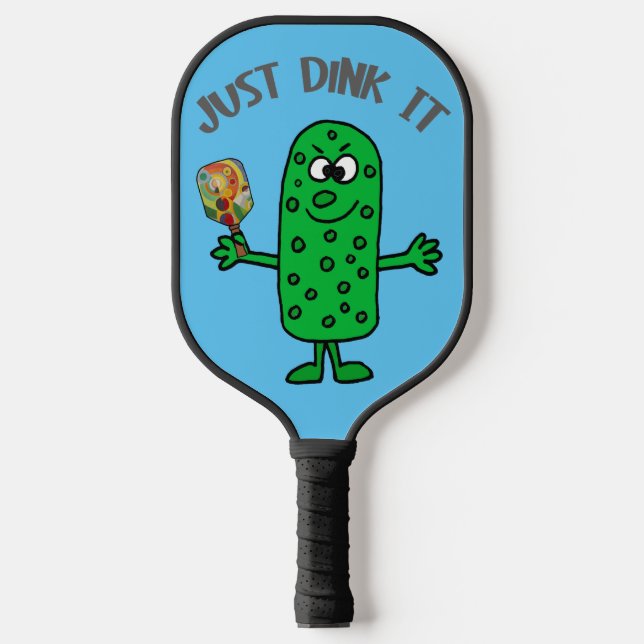 Funny Pickle Pickleball Player Dink It Schläger (Vorderseite)