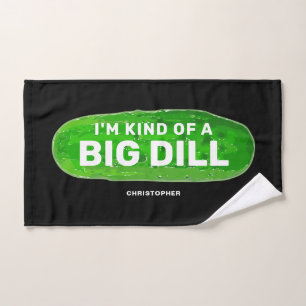 Funny Picklebal Handtuch Big Dill