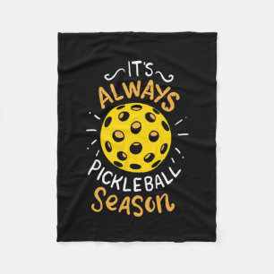 Funny Pickleball Fleecedecke